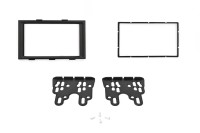 Marco Adaptador Autorradio Con Cerquillo Adaptador Y Soportes De Fijación