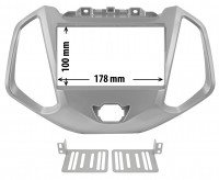 Kit De Fijación 2Din Plata Ford Ecosport 14>18