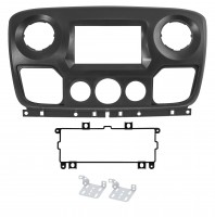 Kit De Fijación 2Din Negro Skoda Nissan Nv400 10> Opel Movano 10> Renault Master Iii 10>