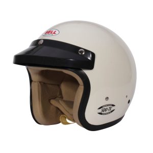 500-TX VINTAGE WHITE FIA8859/SA2020 BELL HELMET