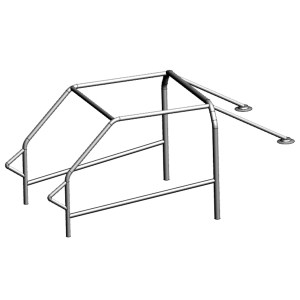 ROLL BAR FE 45 ALFA 75 (AA001048S)