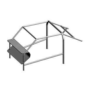 ROLL BAR WITH DOOR BARS A112 (AA0104P10)