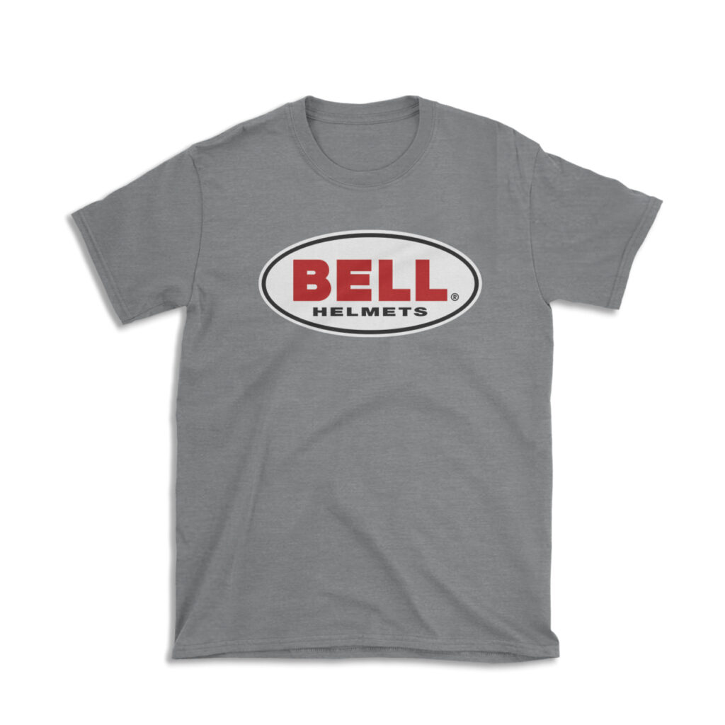 T-SHIRT GUN METAL 67000 - BELL HELMET 1 T-SHIRT GUN METAL 67000 - BELL HELMET
