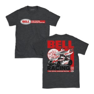 T-SHIRT DARK 8000 HEATHER - BELL HELMET
