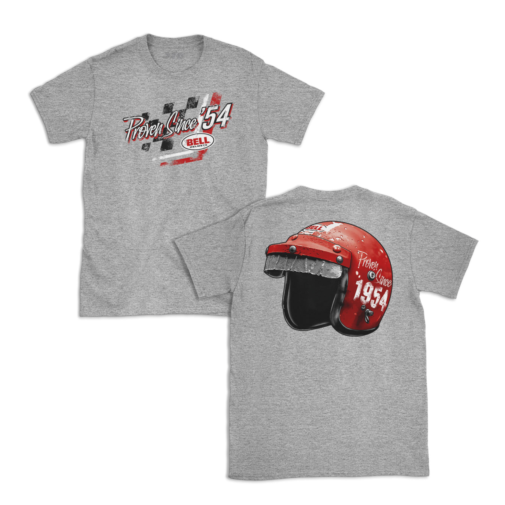 T-SHIRT GREY 6400 SPORT - BELL HELMET -(2130221) 1 T-SHIRT GREY 6400 SPORT - BELL HELMET -(2130221)