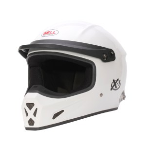 X-1 SPORT - WHITE (HANS) FIA8859-2024 BELL HELMET