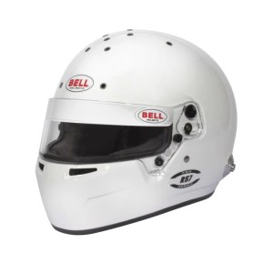 RS7 WHITE (HANS) FIA8859/SA2020 BELL HELMET