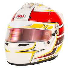 KC7-CMR LEWIS HAMILTON KARTING WHITE/RED CMR2016 BELL HELMET