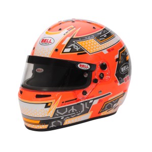 RS7-K PRO - STAMINA ANTH/ORANGE FIA8878-2024/K2025 BELL HELMET