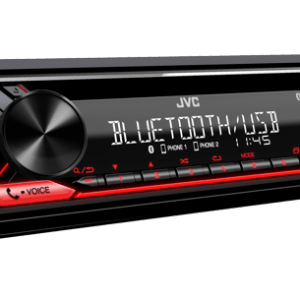 RECEPTOR CD CON BLUETOOTH® PARA 2 TELÉFONOS / AUXILIAR FRONTAL Y USB /