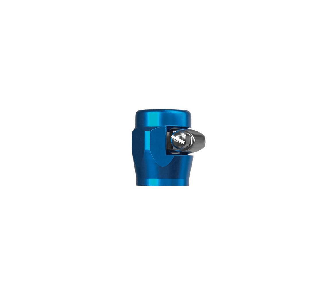 ABRAZADERA ALUMINIO PARA TUBO SERIE 200 - AZUL (93606DB) 1 ABRAZADERA ALUMINIO PARA TUBO SERIE 200 - AZUL (93606DB)