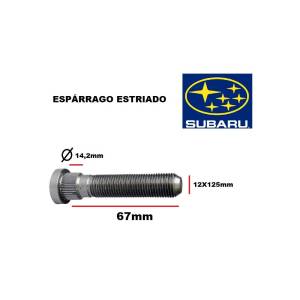 SUBARU- 12X125 67MM Ø14,2 - ESPÁRRAGO ESTRIADO