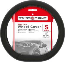 Funda de volante PVC DT1-Type negra 35-37 cm (2505DT1)