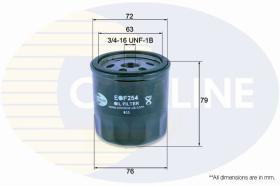 FILTRO ACEITE (H317W-OC9771-W71292-LS969-2357500-OP6163-ADV182118-F026407143-EOF254)