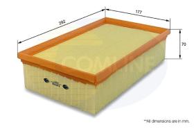 FILTRO AIRE (E1090L-LX3502-C30005-3053200-AP1395-ADV182216-EAF818)