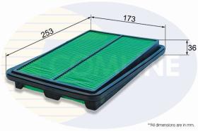 FILTRO AIRE (E533L-C25040-A1713-AP1242-ADN12287-F026400465-EAF895)