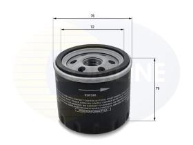 FILTRO ACEITE (H14W42-OC978-W7032-LS946-OP6435-ADN12133-F026407176-EOF285)
