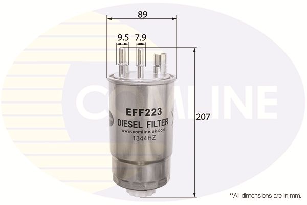 Filtro de combustible Comline EFF223 1 Filtro de combustible Comline EFF223