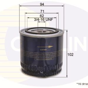 Filtro de aceite Comline EOF065