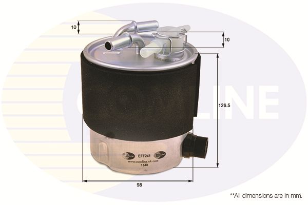 Filtro de combustible Comline EFF241 1 Filtro de combustible Comline EFF241