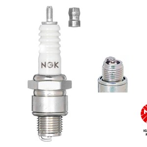 Bujía NGK B6HS de níquel para motocicleta (ref. 4510)