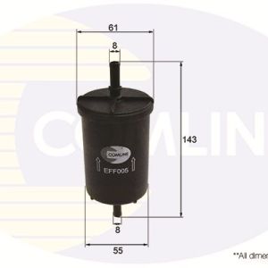 Filtro de combustible Comline EFF005