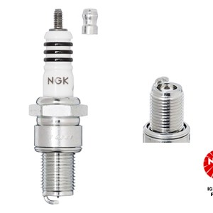 Bujía NGK BR8EIX Iridium IX para motocicleta (ref. 5044)