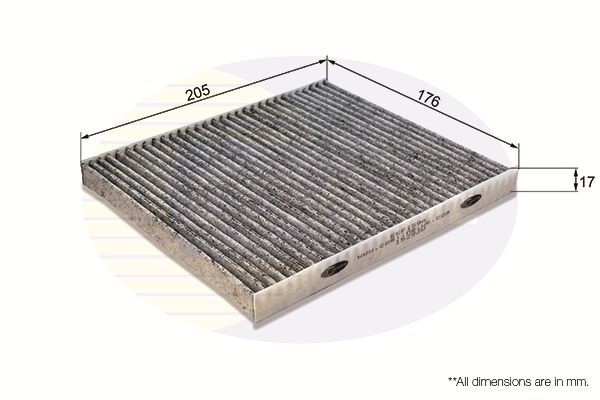 Filtro de habitáculo Comline EKF159A 1 Filtro de habitáculo Comline EKF159A