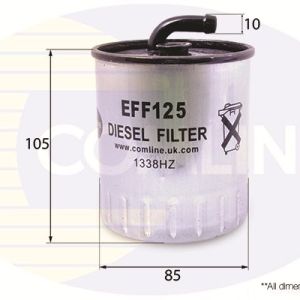 Filtro de combustible Comline EFF125