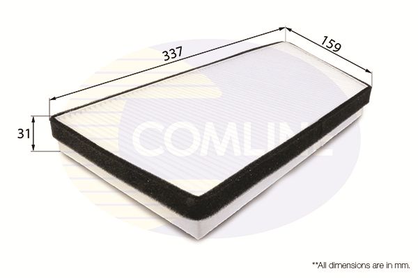 Filtro de habitáculo Comline EKF115 1 Filtro de habitáculo Comline EKF115