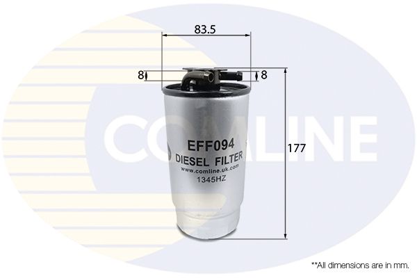 Filtro de combustible Comline EFF094 1 Filtro de combustible Comline EFF094