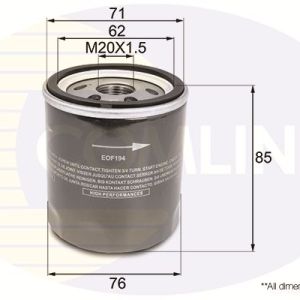 Filtro de aceite Comline EOF194