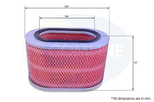 Filtro de aire Comline CMB12328 1 Filtro de aire Comline CMB12328