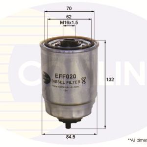 Filtro de combustible Comline EFF020
