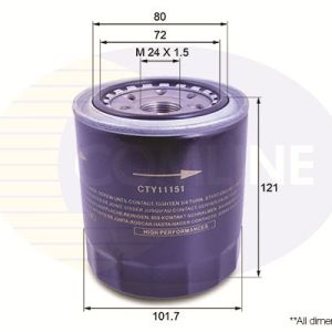Filtro de aceite Comline CTY11151