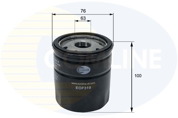 Filtro de aceite Comline EOF319 1 Filtro de aceite Comline EOF319