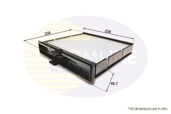 Filtro de habitáculo Comline EKF157 1 Filtro de habitáculo Comline EKF157