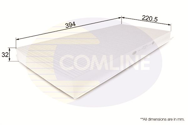 Filtro de habitáculo Comline EKF250 1 Filtro de habitáculo Comline EKF250
