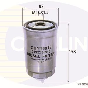 Filtro de combustible Comline CHY13013