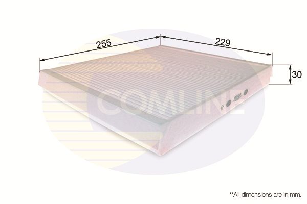 Filtro de habitáculo Comline EKF123 1 Filtro de habitáculo Comline EKF123