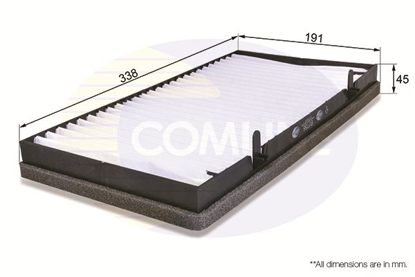 Filtro de habitáculo Comline EKF156 1 Filtro de habitáculo Comline EKF156