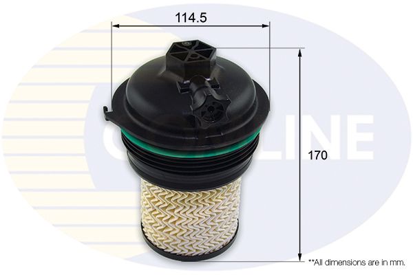 Filtro de combustible Comline EFF344D 1 Filtro de combustible Comline EFF344D