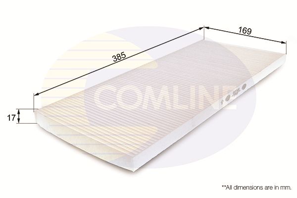 Filtro de habitáculo Comline EKF168 1 Filtro de habitáculo Comline EKF168